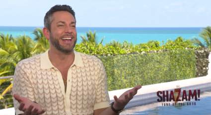 Zachary Levi: Agradecido celebra el estreno de ‘SHAZAM! Fury of the Gods’ [ENTREVISTA]