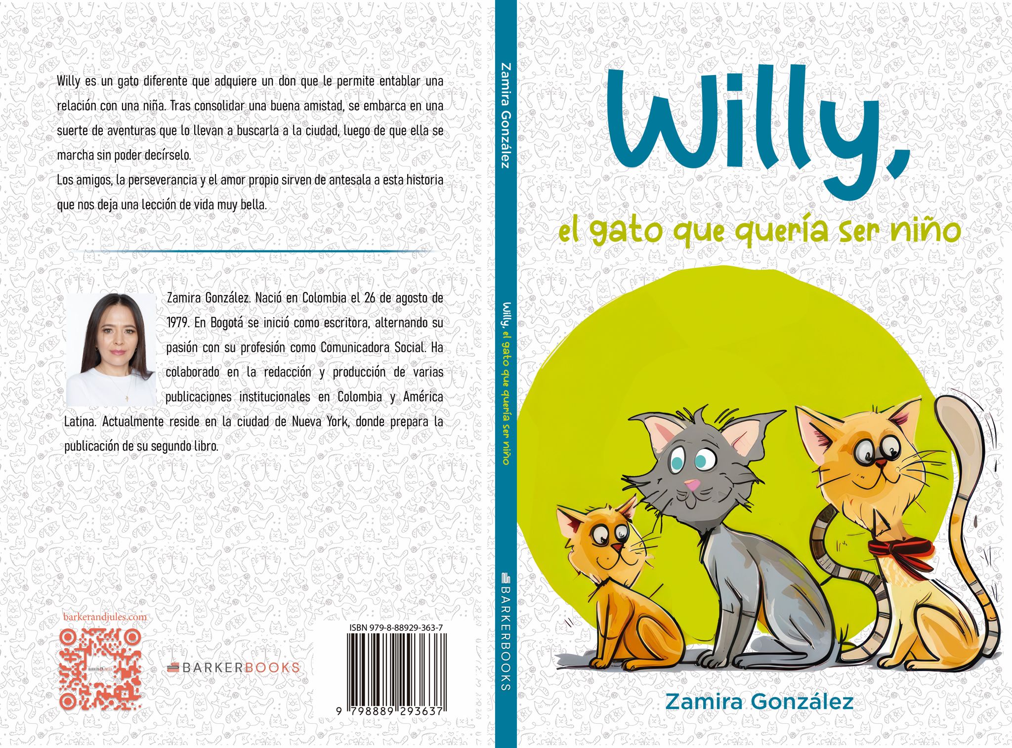 Willy, el gato que quería ser niño, de Zamira González