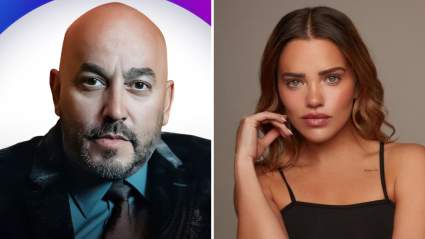 Lupillo Rivera y Thalí García se reencuentran pero no fue en Telemundo