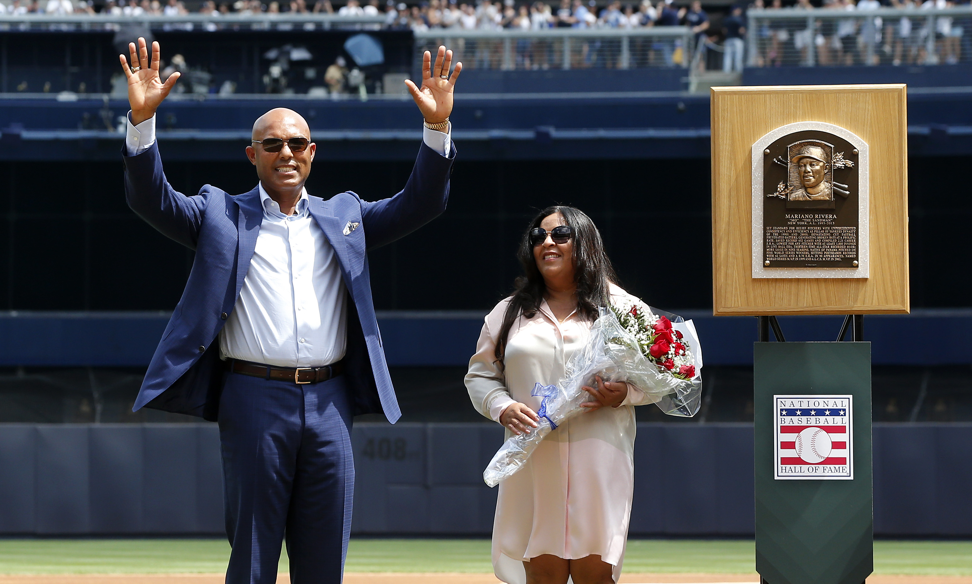 Mariano Rivera junto a su esposa Clara Rivera abuso sexual