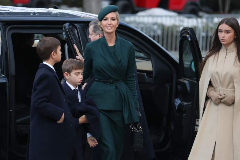 Ivanka Trump llega a misa en la iglesia de St. Johns antes de la toma de posesión del presidente electo Donald Trump el 20 de enero de 2025 en Washington, DC.