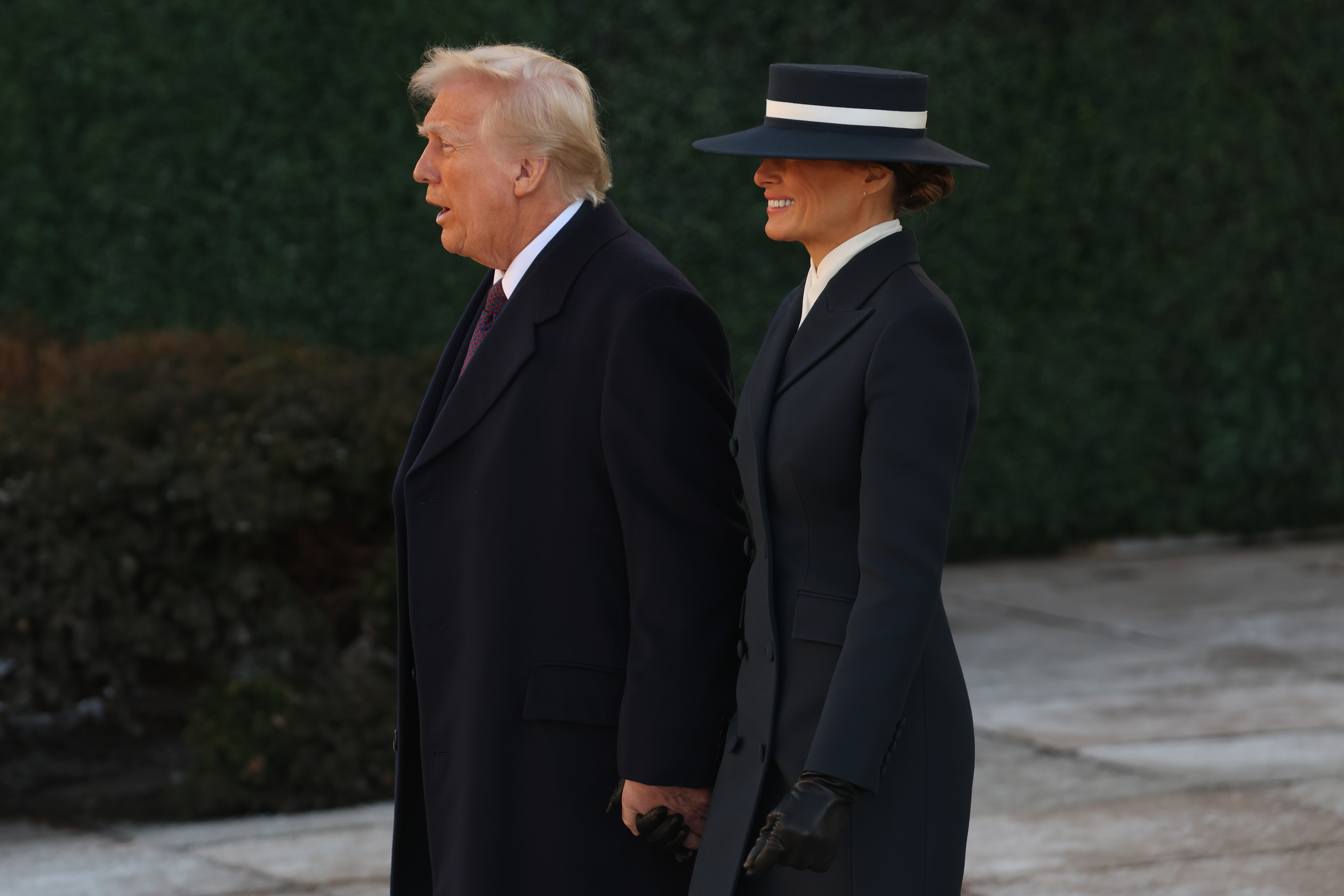 Melania Trump Eric Javits sombrero