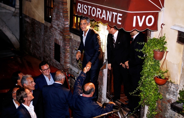 Amal Alamuddin, George Clooney, George Clooney Wedding, Amal Alamuddin Wedding, Amal Alamuddin Married, George Clooney Married