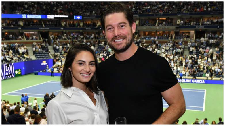 Paige DeSorbo and Craig Conover pose together.