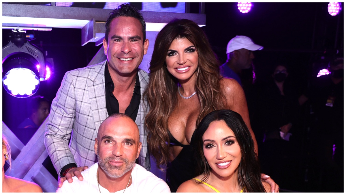 Luis Ruelas, Melissa Gorga, Joe Gorga, and Teresa Giudice.