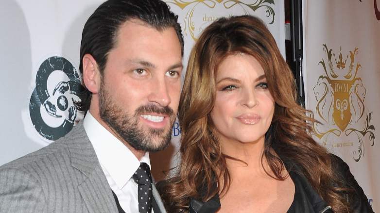 Maksim Chmerkovskiy and Kirstie Alley