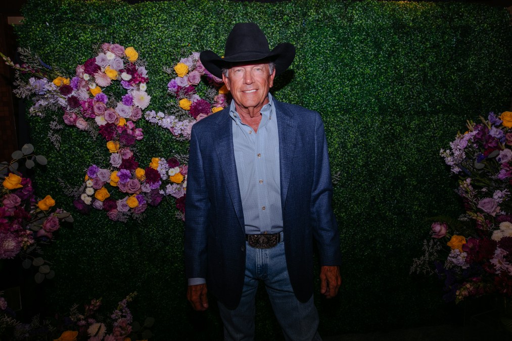 George Strait posing for a photo