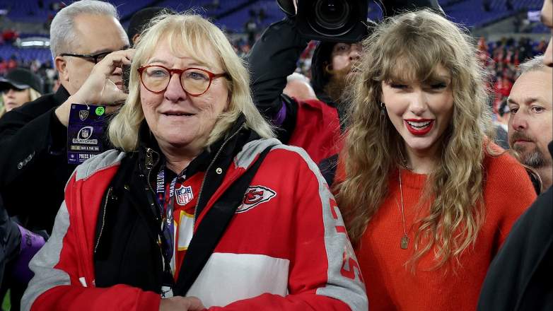Donna Kelce, Taylor Swift