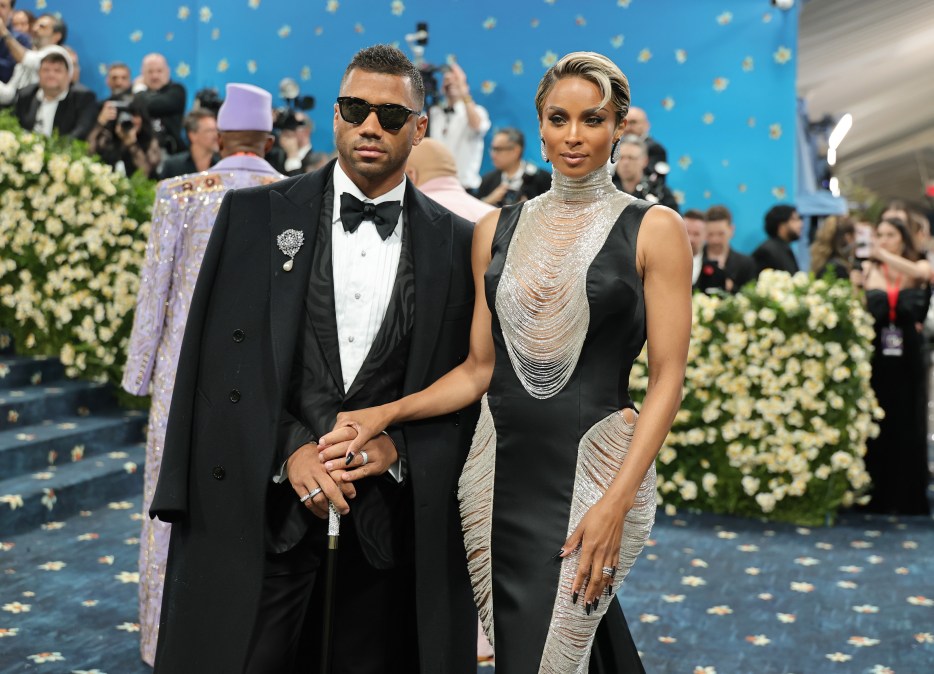 Russell Wilson and Ciara