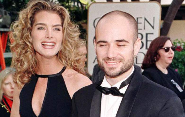 Brooke Shields, Andre Agassi