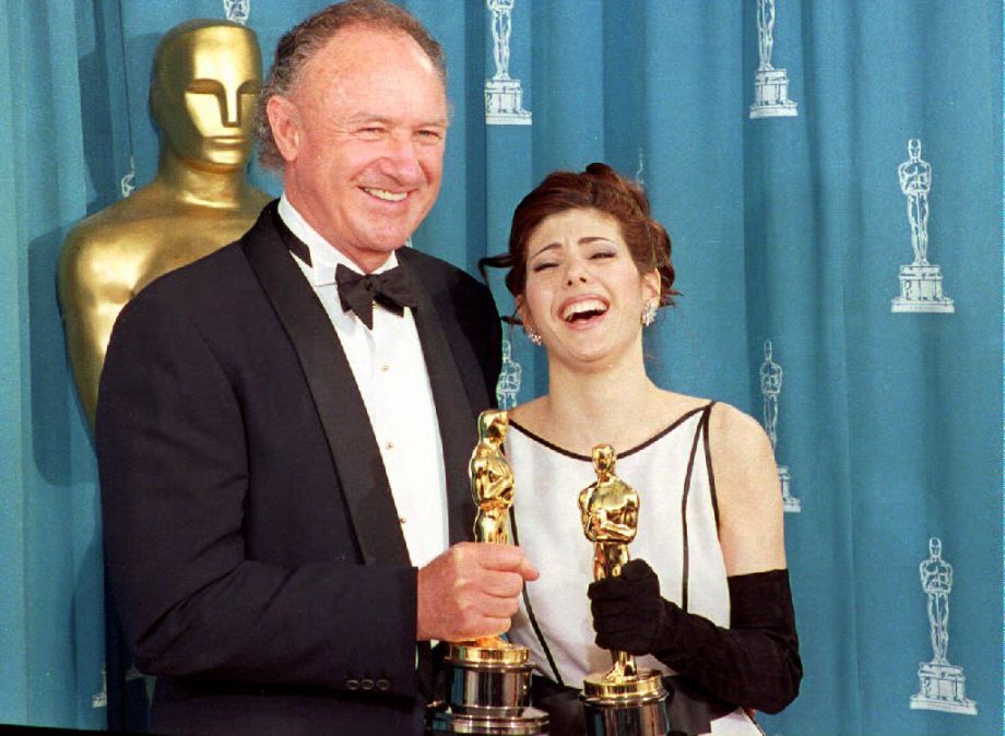 Gene Hackman and Marisa Tomei