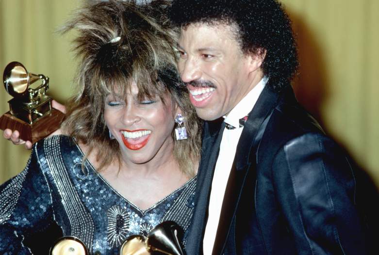 Tina Turner and Lionel Richie