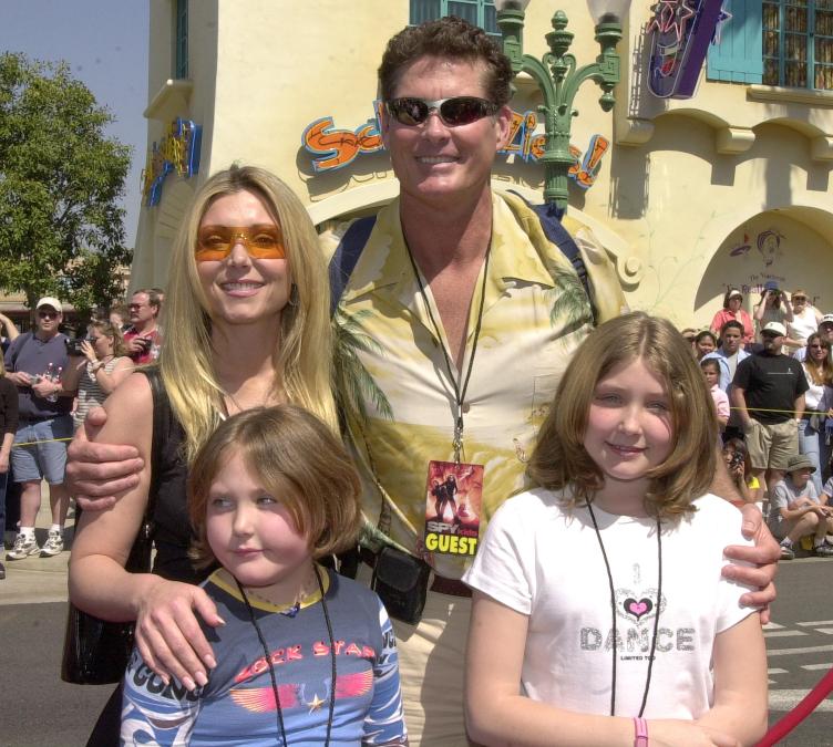 david hasselhoff family