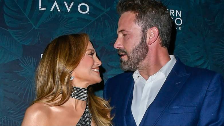 Jennifer Lopez and Ben Affleck.
