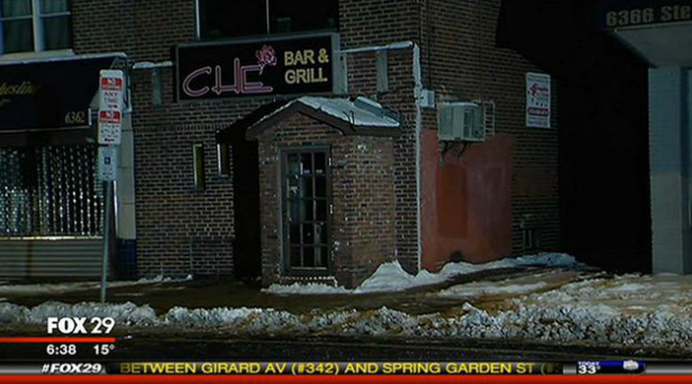 Che Bar & Grill where the attack occurred. (Screengrab via My Fox Philly)