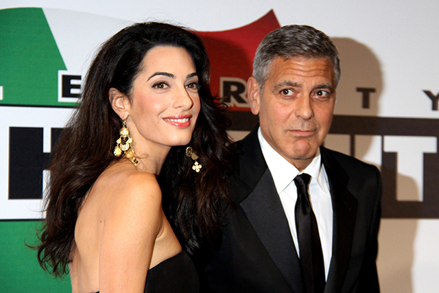 george clooney wedding date