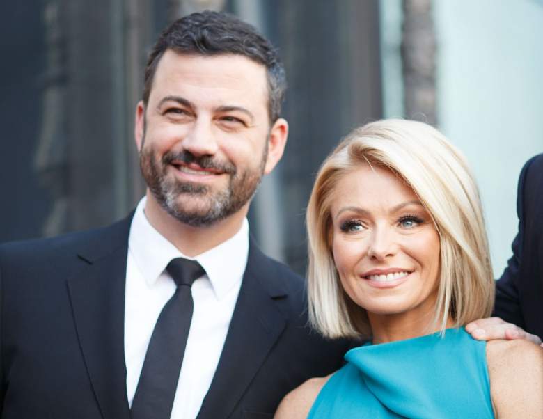 live with kelly co-hosts, jimmy kimmel on live with kelly