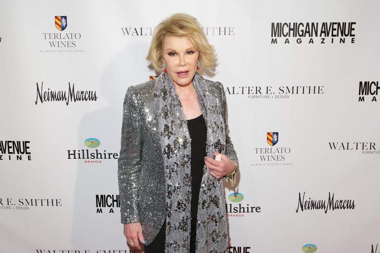 Joan Rivers at Chicago event in 2014 (Getty)