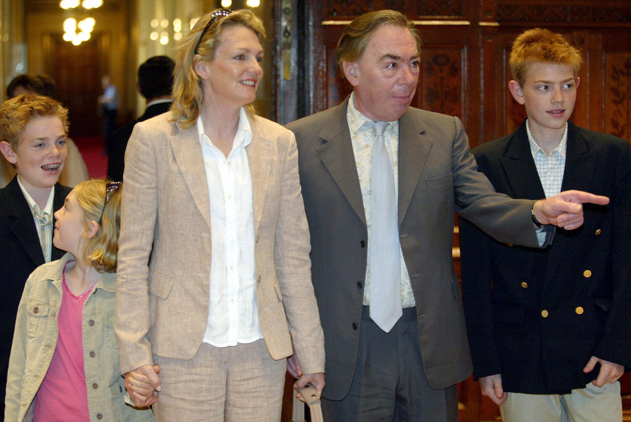 Andrew Lloyd Webber Kids, Andrew Lloyd Webber Children, Madeleine Gurdon, Andrew Lloyd Webber Wife, Who Is Andrew Lloyd Webber's Wife