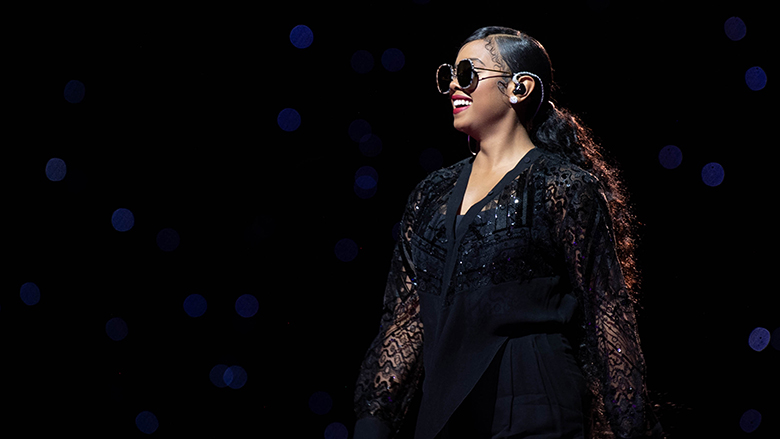 her sunglasses always