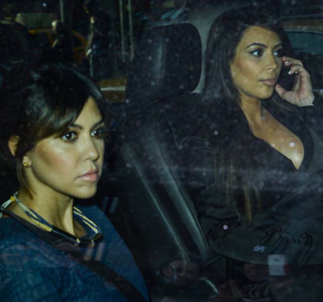 Kourtney Kardashian, Kim Kardashian