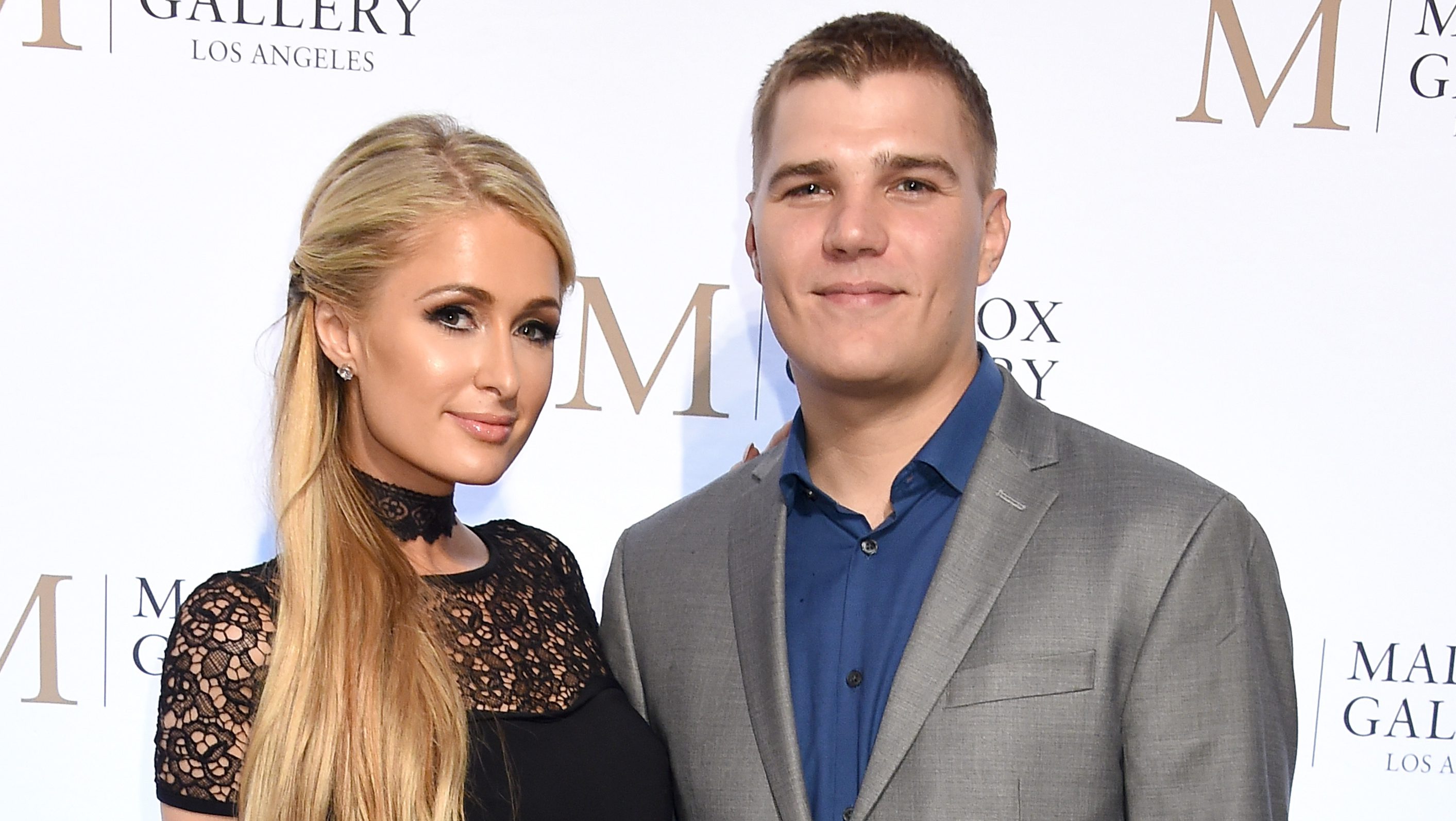 Paris Hilton and Chris Zylka