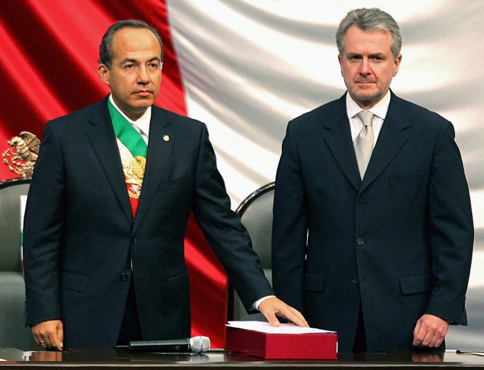 santiago creel and Felipe Calder&oacute;n