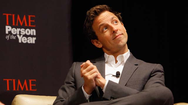 seth meyers wife, seth meyers emmy