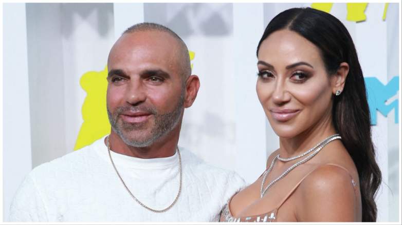 Melissa Gorga and Joe Gorga pose in 2022.