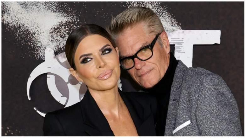 Lisa Rinna and Harry Hamlin