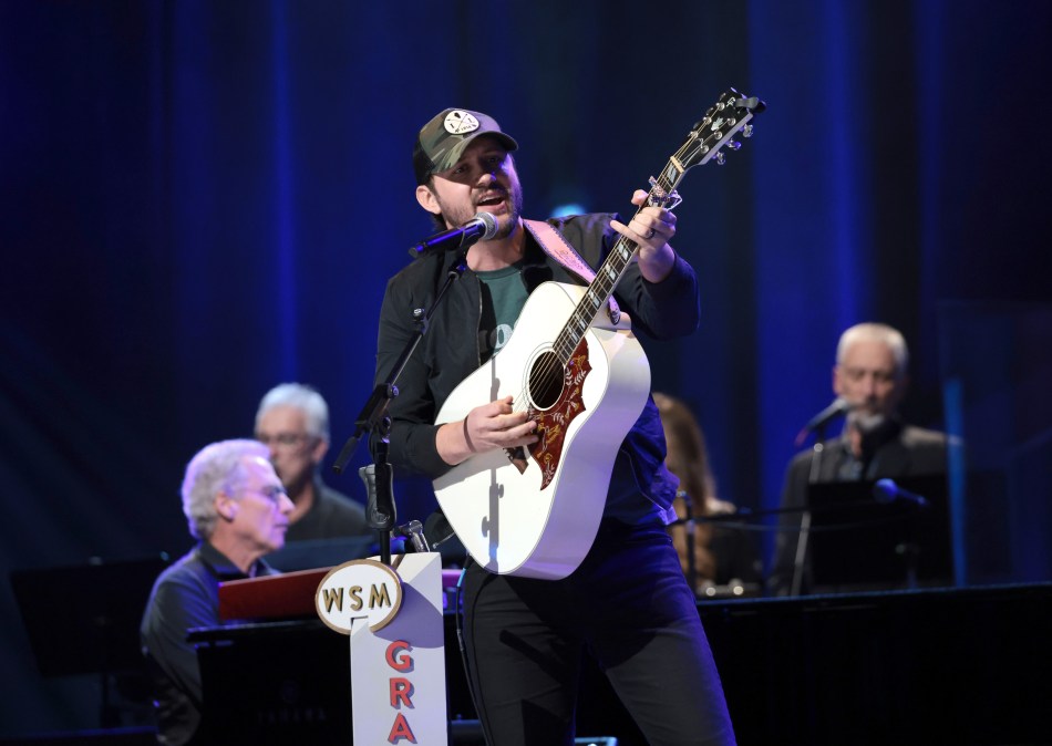 Drew Baldridge playing guitar