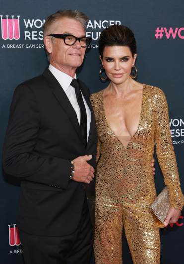 Harry Hamlin and Lisa Rinna