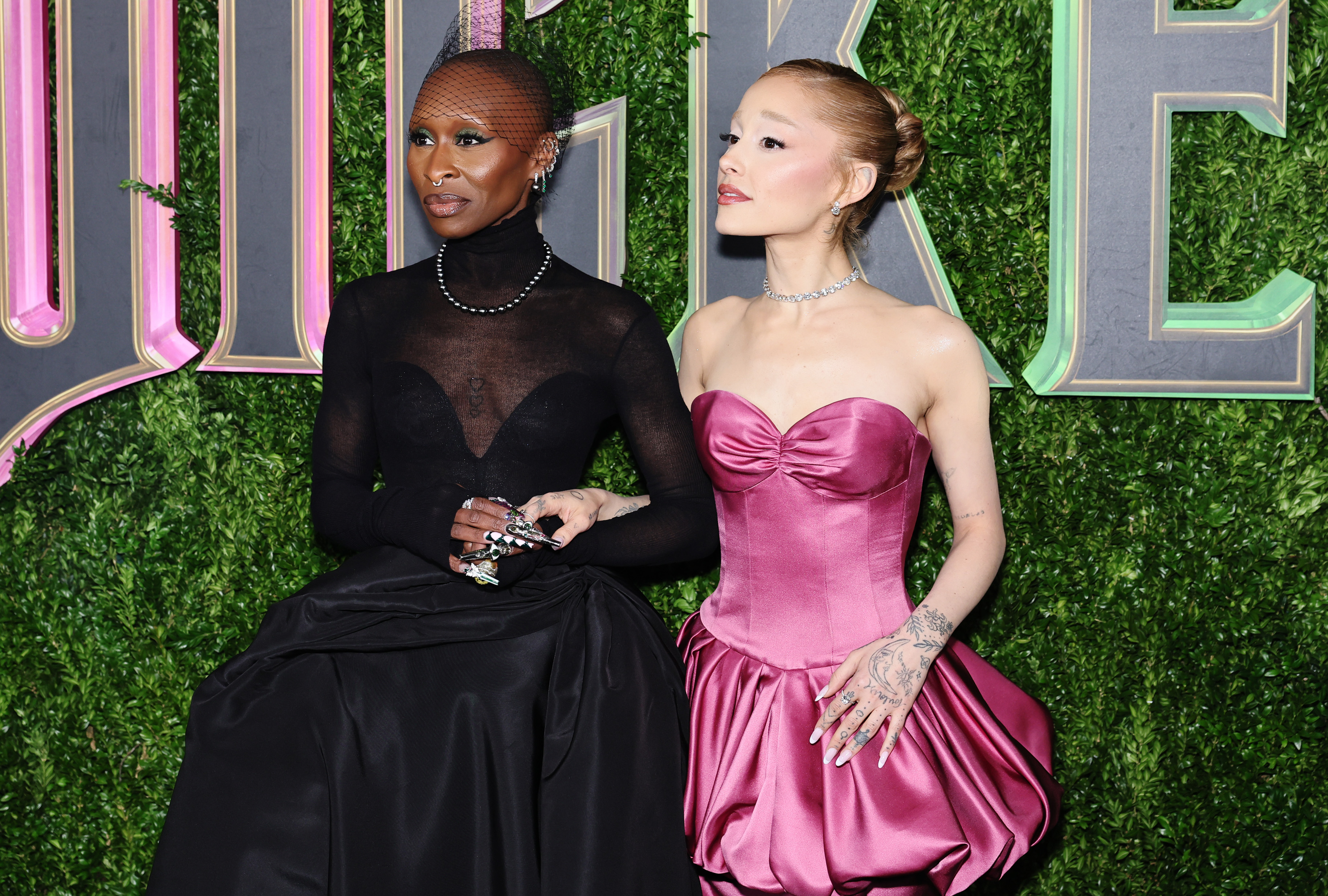 Cynthia Erivo and Ariana Grande Wicked