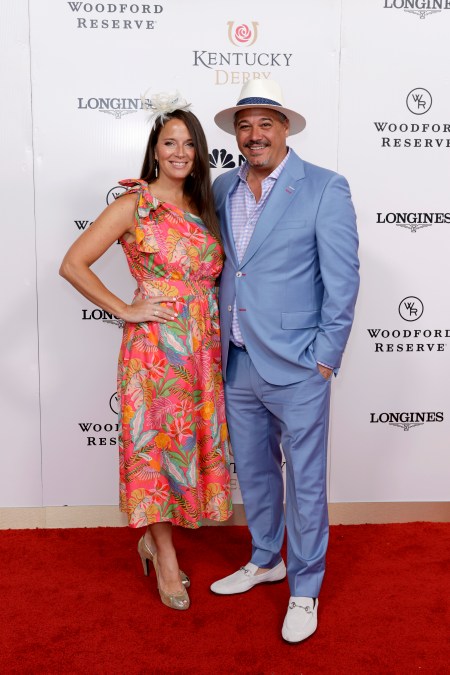Amber Mariano and Rob Mariano attend Kentucky Derby 2025
