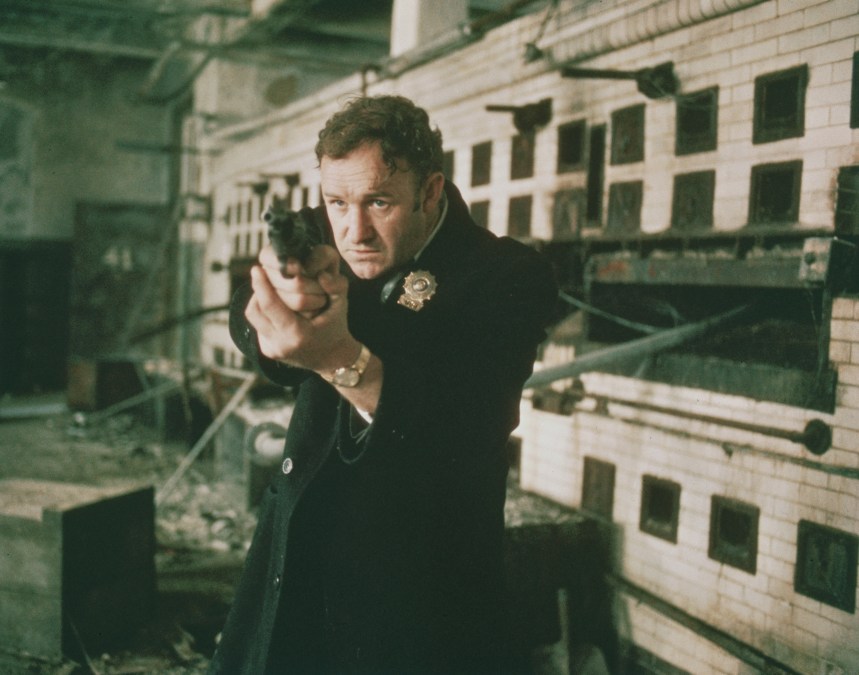 Gene Hackman as Detective Jimmy 'Popeye' Doyle in the film 'The French Connection'