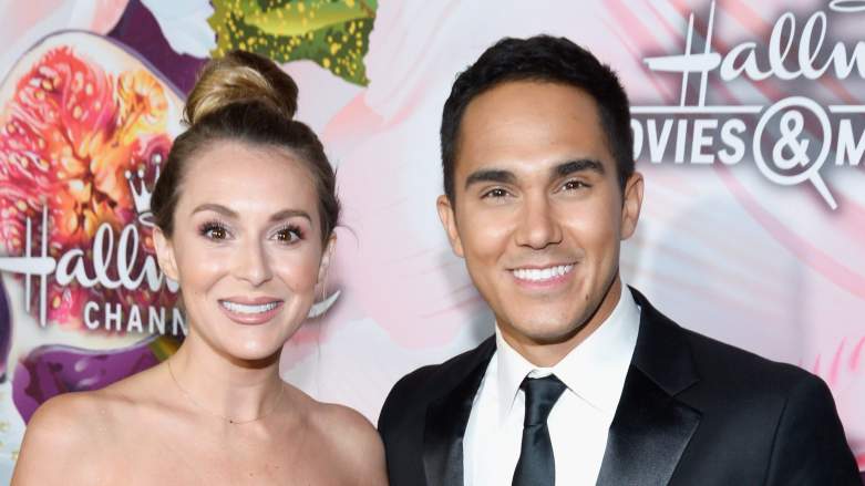 Alexa PenaVega and Carlos PenaVega attend Hallmark Channel and Hallmark Movies and Mysteries Winter 2018 TCA Press Tour.