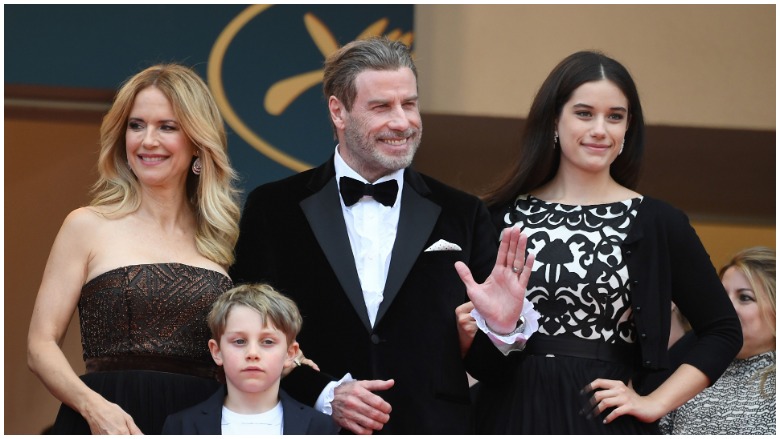 John Travolta and his family