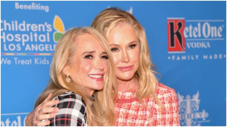 Kim Richards and Kathy Hilton