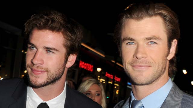 liam hemsworth chris, miley boyfriend, miley ex, chris hemsworth, thor, actor in thor, oscar presenters