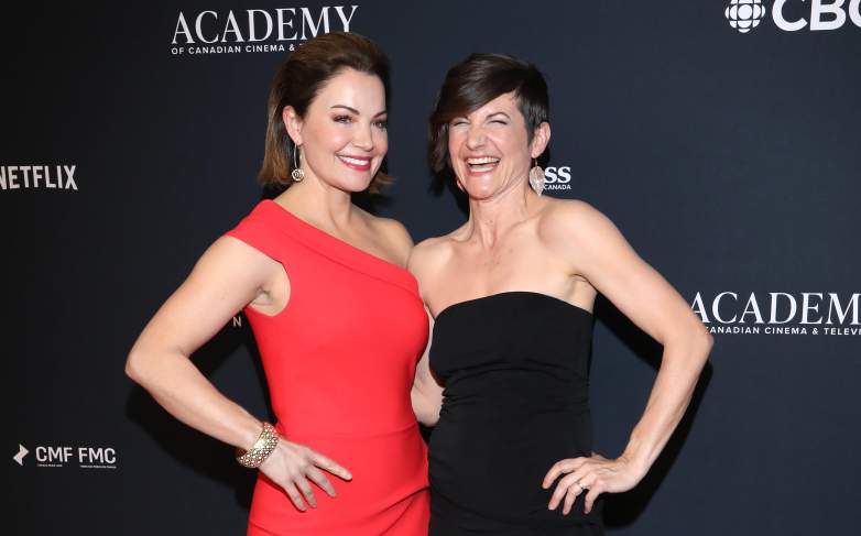 Erica Durance and sister Nina