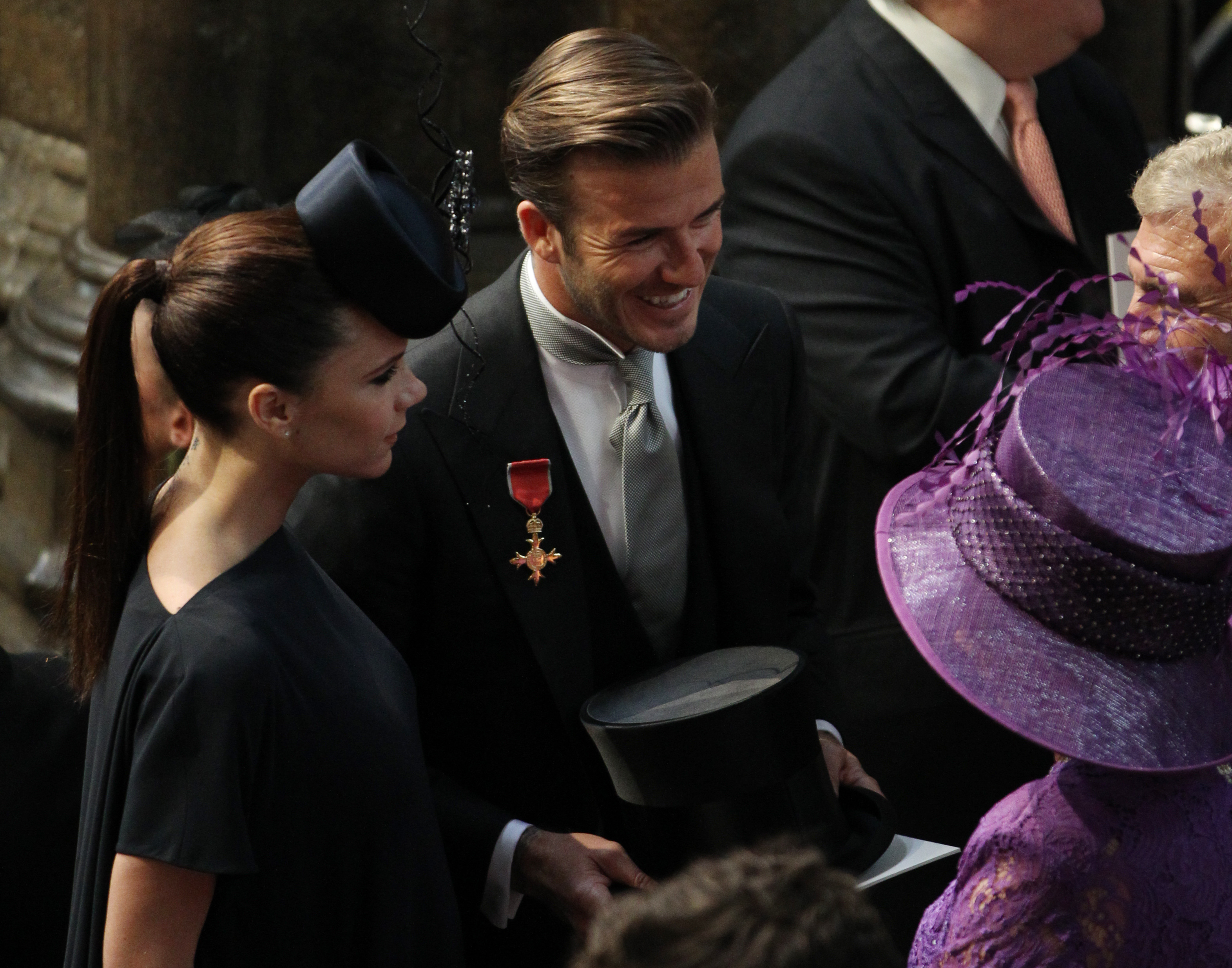 Victoria Beckham dress Prince William wedding