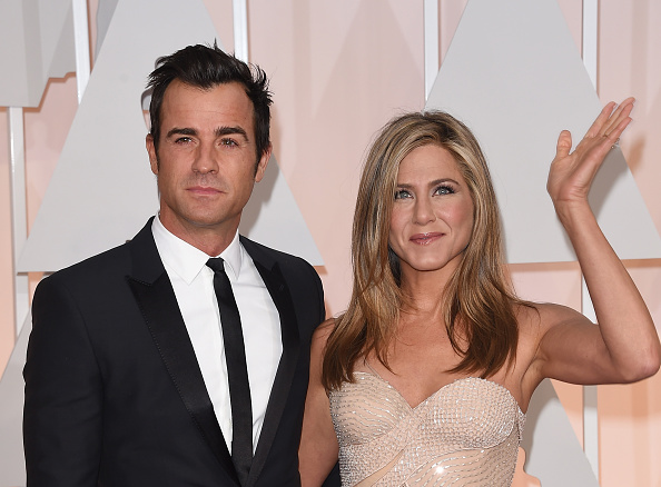 Justin Theroux and Jennifer Aniston
