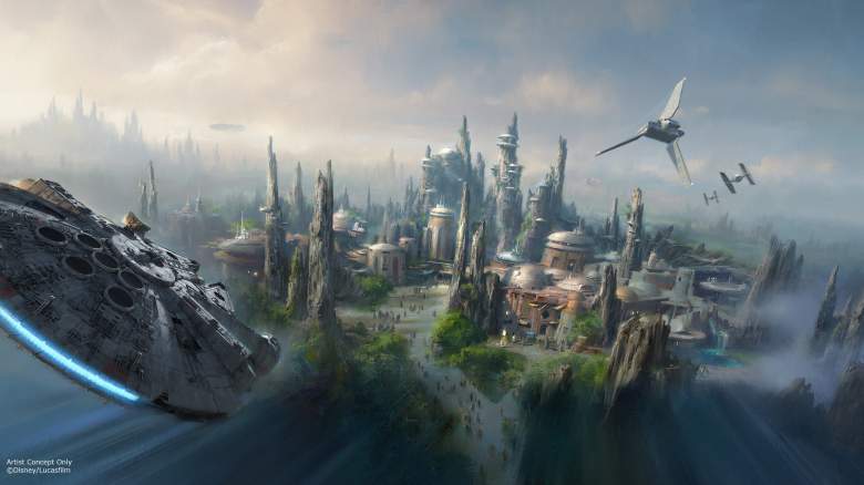 Star Wars Land, Star Wars theme park, Disneyland Star Wars, Star Wars Land photos