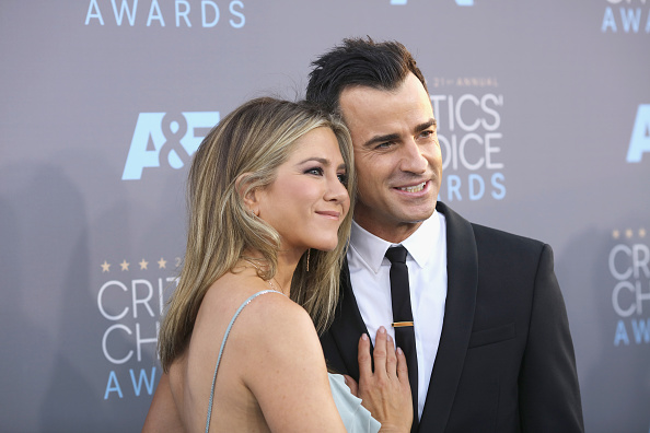 Jennifer Aniston and Justin Theroux