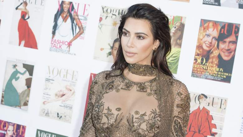 LONDON, ENGLAND - MAY 23:  Kim Kardashian West arrives for the Gala to celebrate the Vogue 100 Festival at Kensington Gardens on May 23, 2016 in London, England.  (Photo by Jeff Spicer/Getty Images)