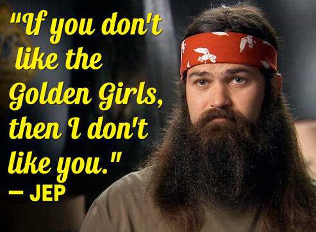 jep golden girls, jessica jep, duck dynasty jep