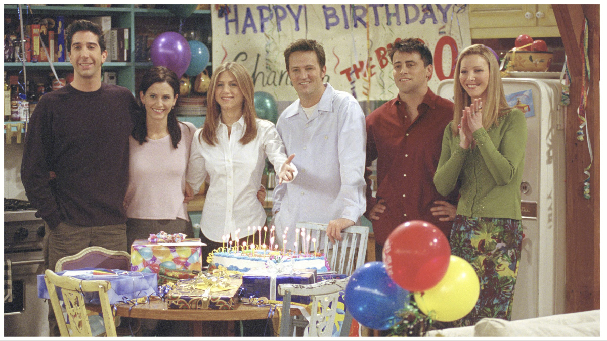 jennifer aniston matthew perry, friends cast