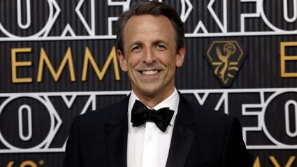 Los hijos de Seth Meyers hacen una adorable aparición en 'Late Night' para el Día de Acción de Gracias