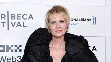 Cynthia Nixon recibirá a 22 personas para el Día de Acción de Gracias con 1 día libre. ¡¿CÓMO?!