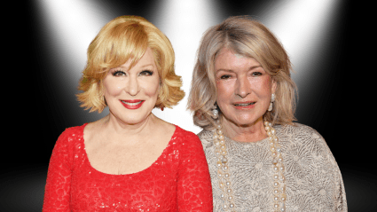 VER: Bette Midler luce canas mientras celebra su 80 cumpleaños con Martha Stewart